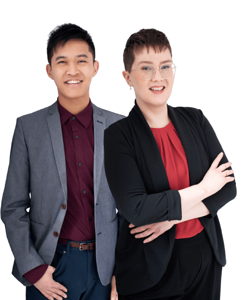 Boris Chang and Jaimie Archer, independent audiologists in Markham, Ontario and owners of Archer Hearing Centre